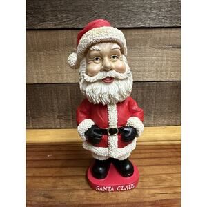 2002 Vintage Santa Claus Bobble Dobble Figure Bobblehead Doll 7.5" In Box